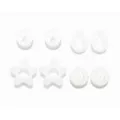 Multi-Pack Glow in the Dark Swirl and Star Silicone Tunnels - 4 Pair at Spencer's