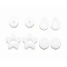 Multi-Pack Glow in the Dark Swirl and Star Silicone Tunnels - 4 Pair at Spencer's