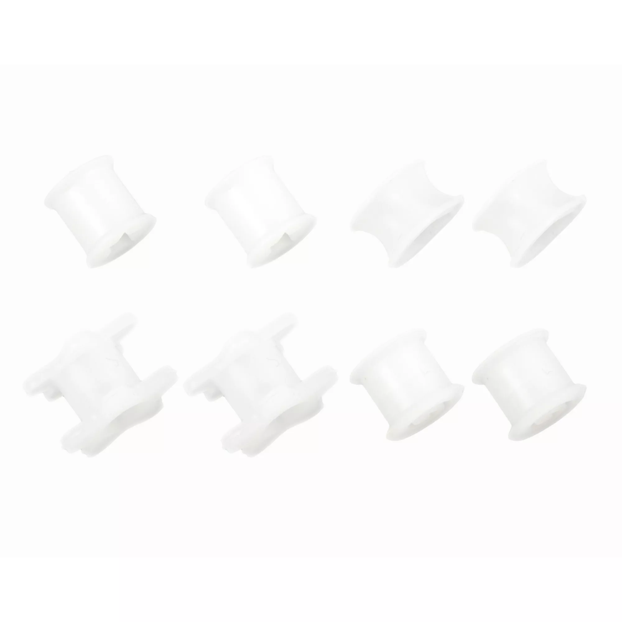 Multi-Pack Glow in the Dark Swirl and Star Silicone Tunnels - 4 Pair at Spencer's