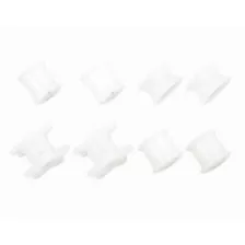 Multi-Pack Glow in the Dark Swirl and Star Silicone Tunnels - 4 Pair at Spencer's