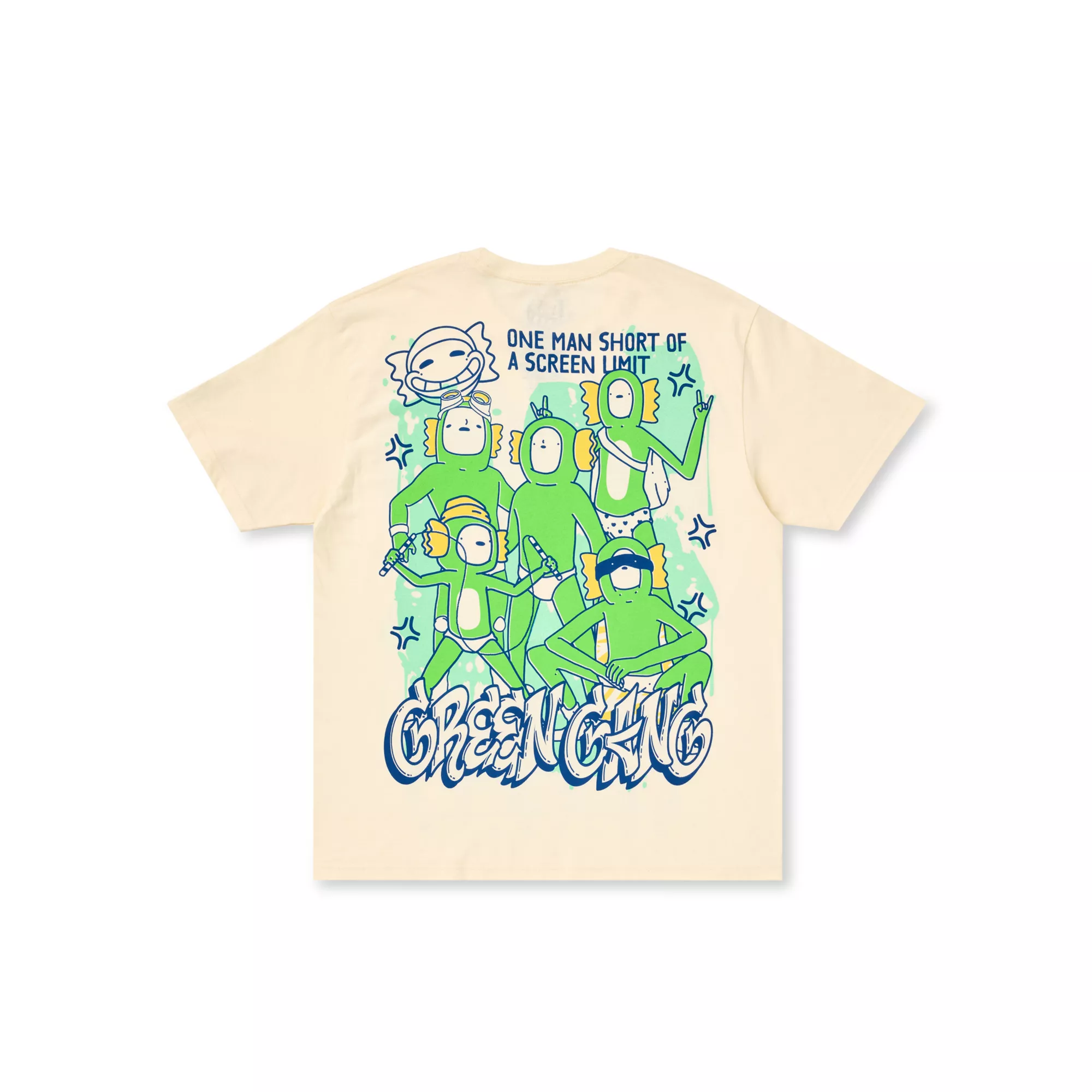The Boys Green Gang Smiley T Shirt