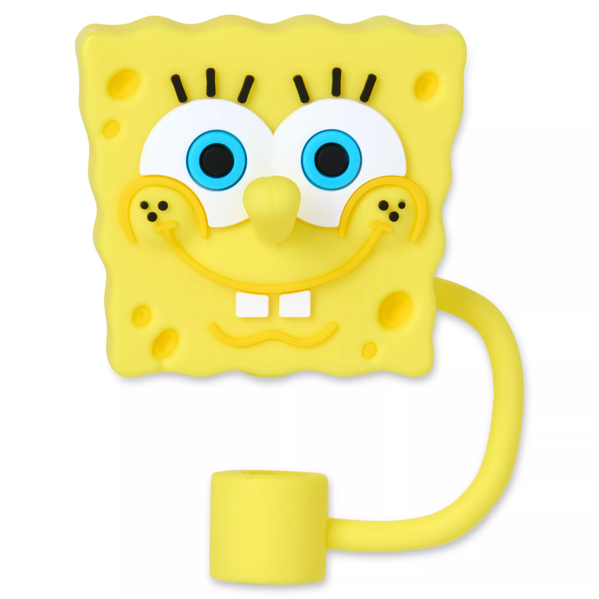 SpongeBob SquarePants Travel Tumbler Straw Toppers - 4 Pack