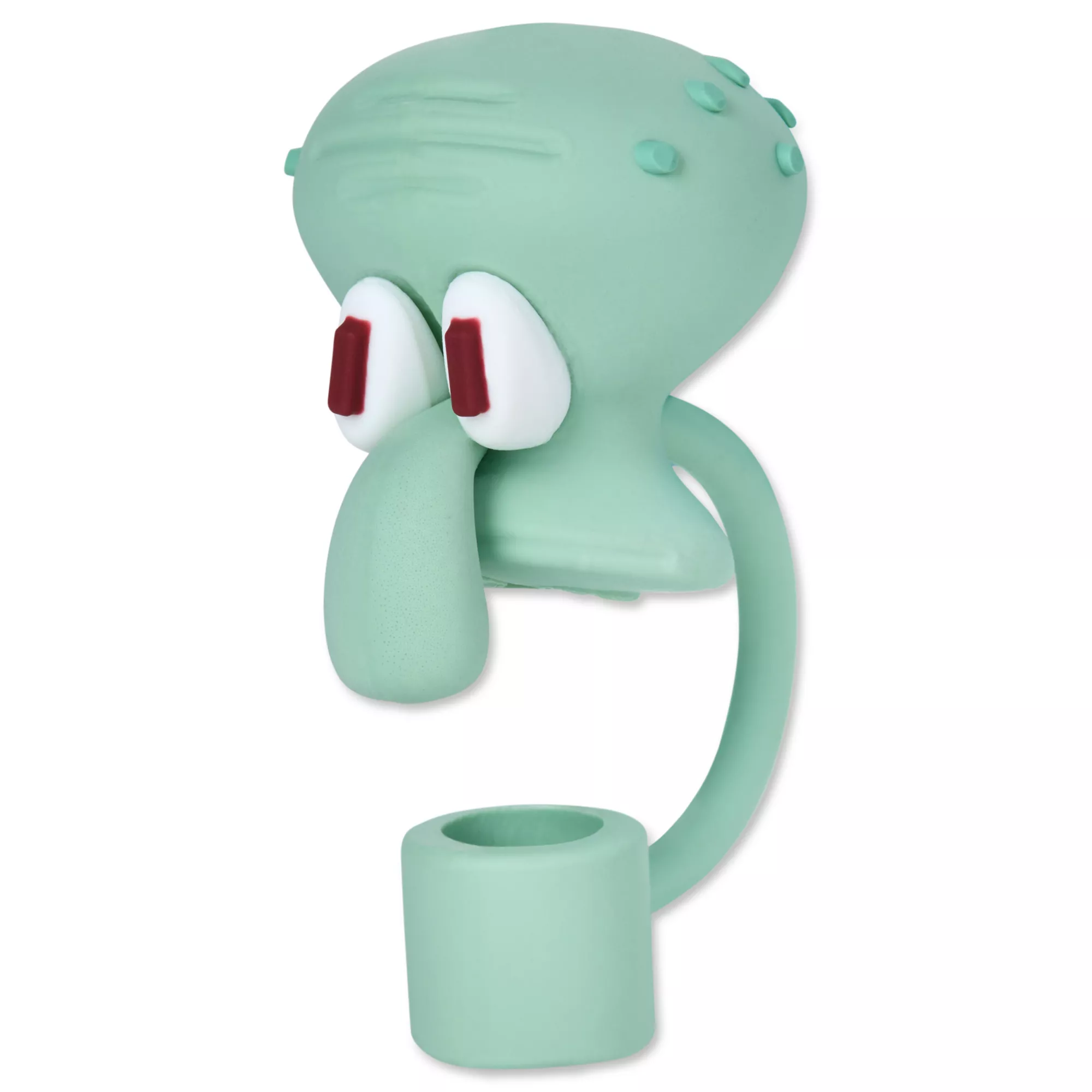 SpongeBob SquarePants Travel Tumbler Straw Toppers - 4 Pack