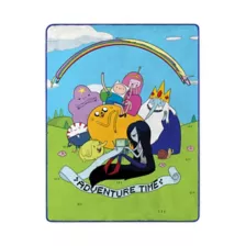 Adventure Time Characters Fleece Blanket at Spencer's