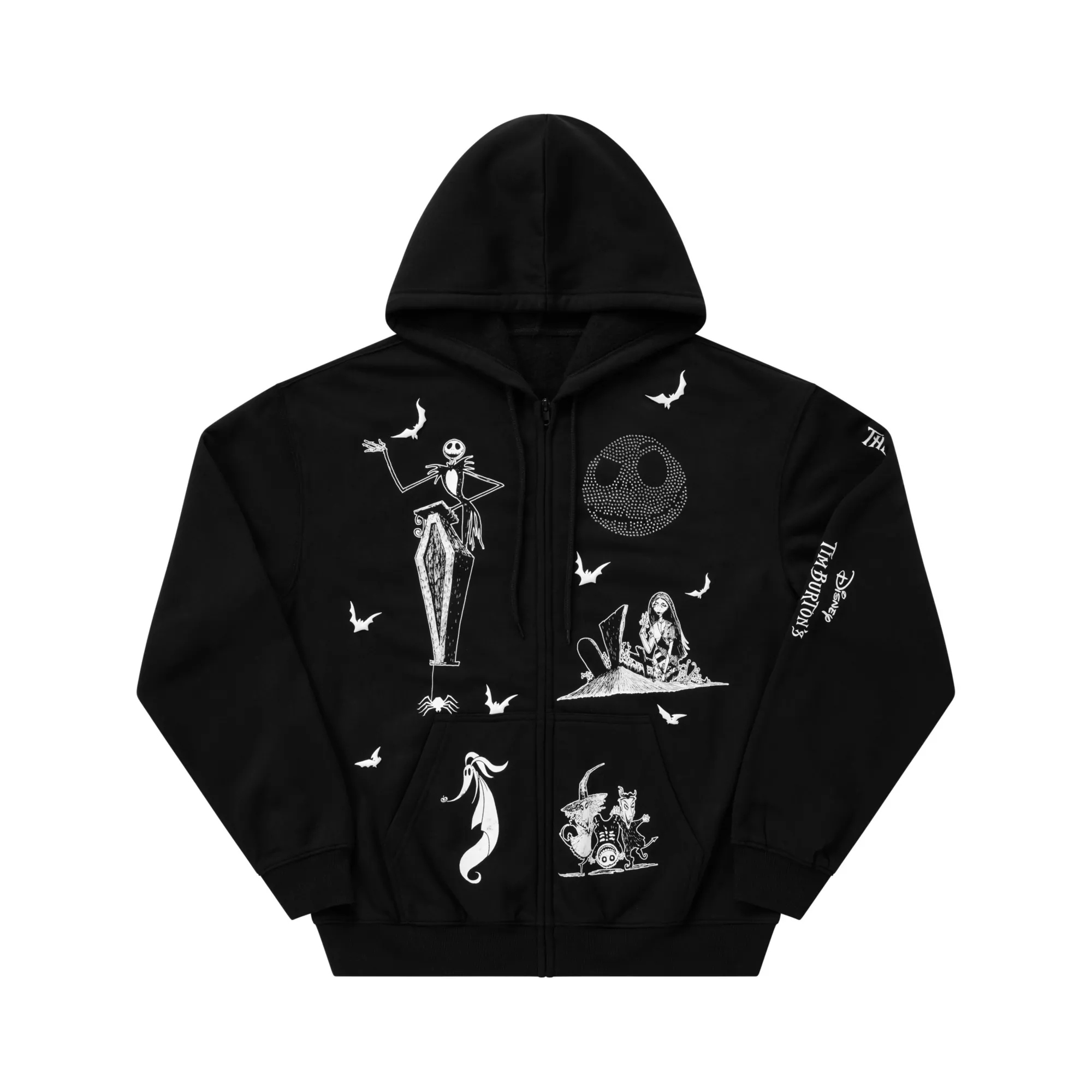 The Nightmare Before Christmas Zip Up Hoodie