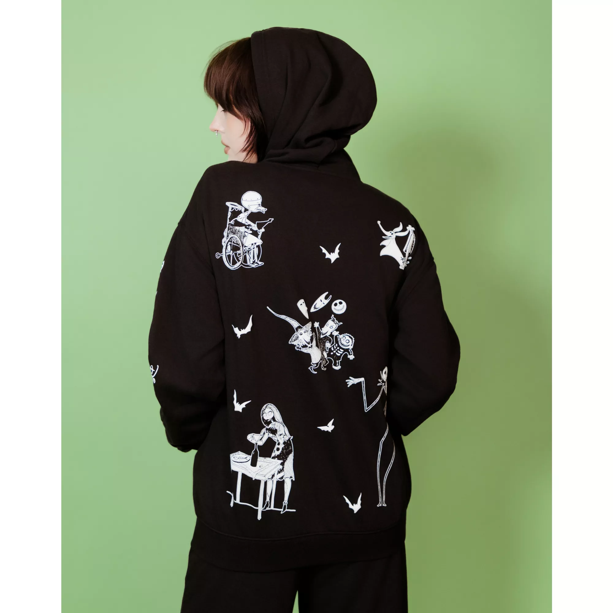 The Nightmare Before Christmas Zip Up Hoodie