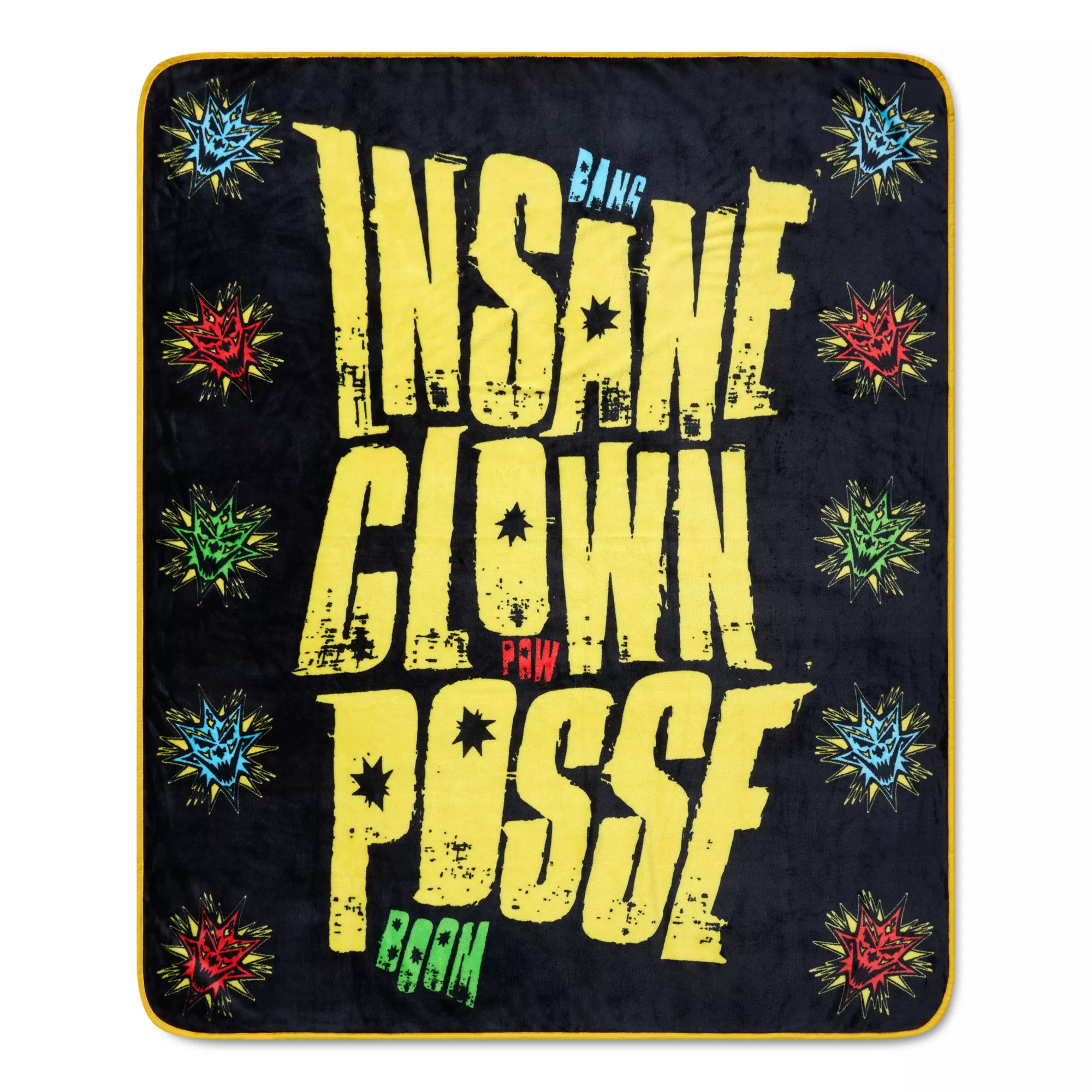 Insane Clown Posse Bang Pow Boom Fleece Blanket at Spencer's