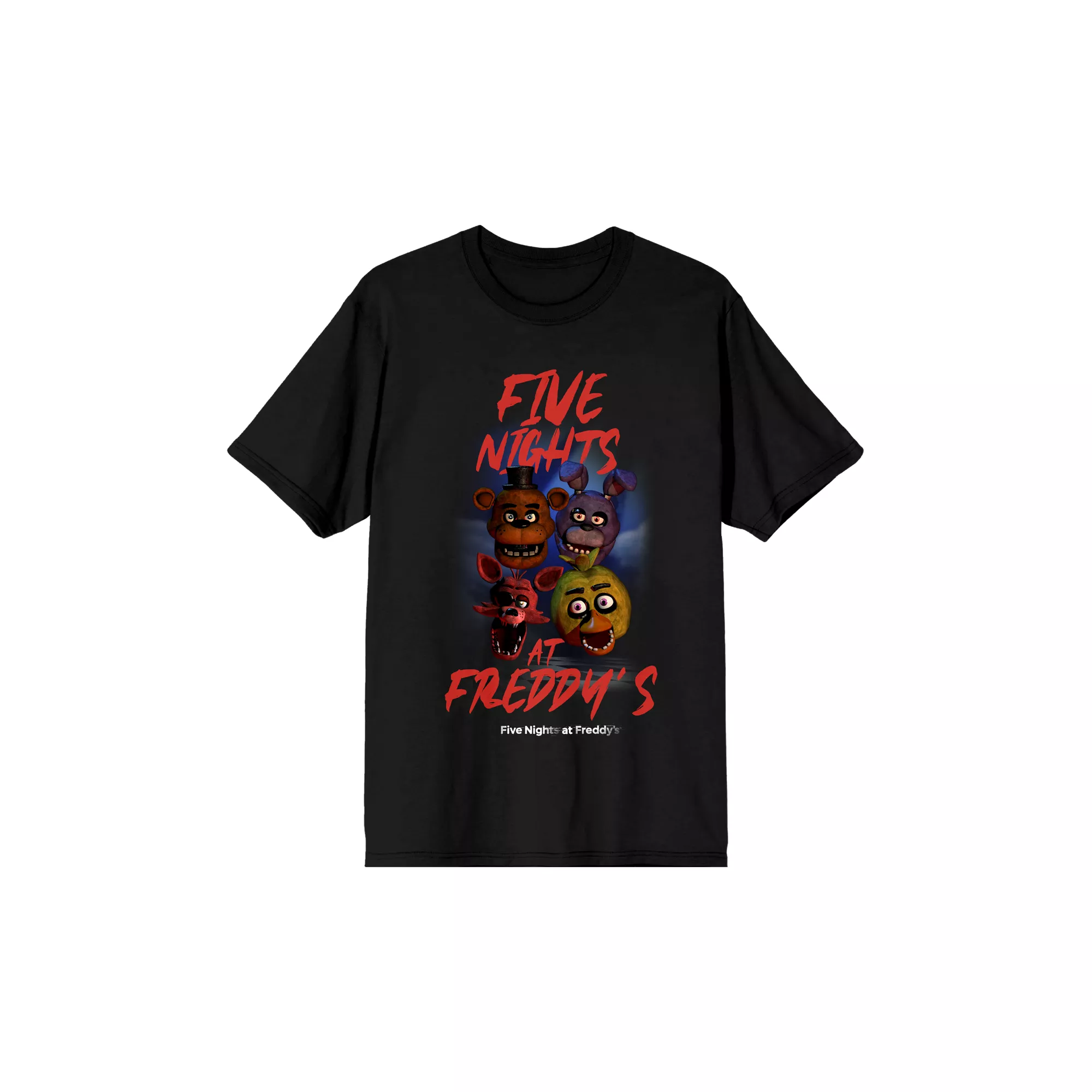 Five Nights at Freddy's Character Heads T Shirt at Spencer's