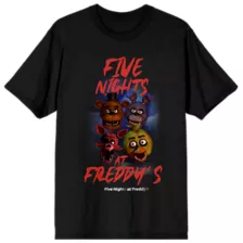 Five Nights at Freddy's Character Heads T Shirt at Spencer's