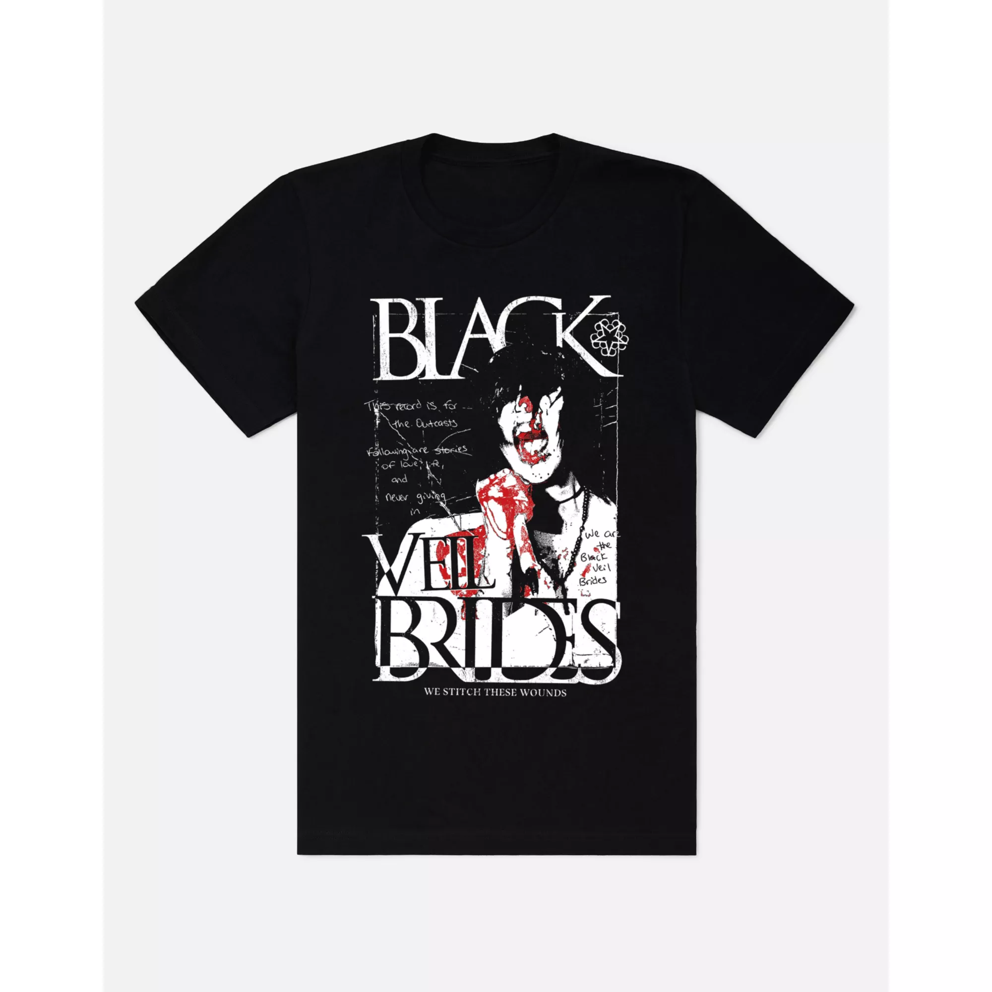 Black Veil Brides We Stitch These Wounds T Shirt at Spencer's