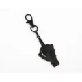 Skeleton Middle Finger Keychain at Spencer's