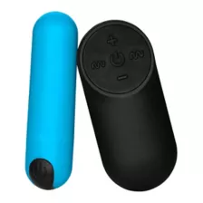 Out of Control Wirless Remote Control Bullet Vibrator Blue - Hott Love Extreme at Spencer's