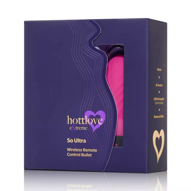 So Ultra Wireless Remote Control Bullet Vibrator - Hott Love Extreme at Spencer's