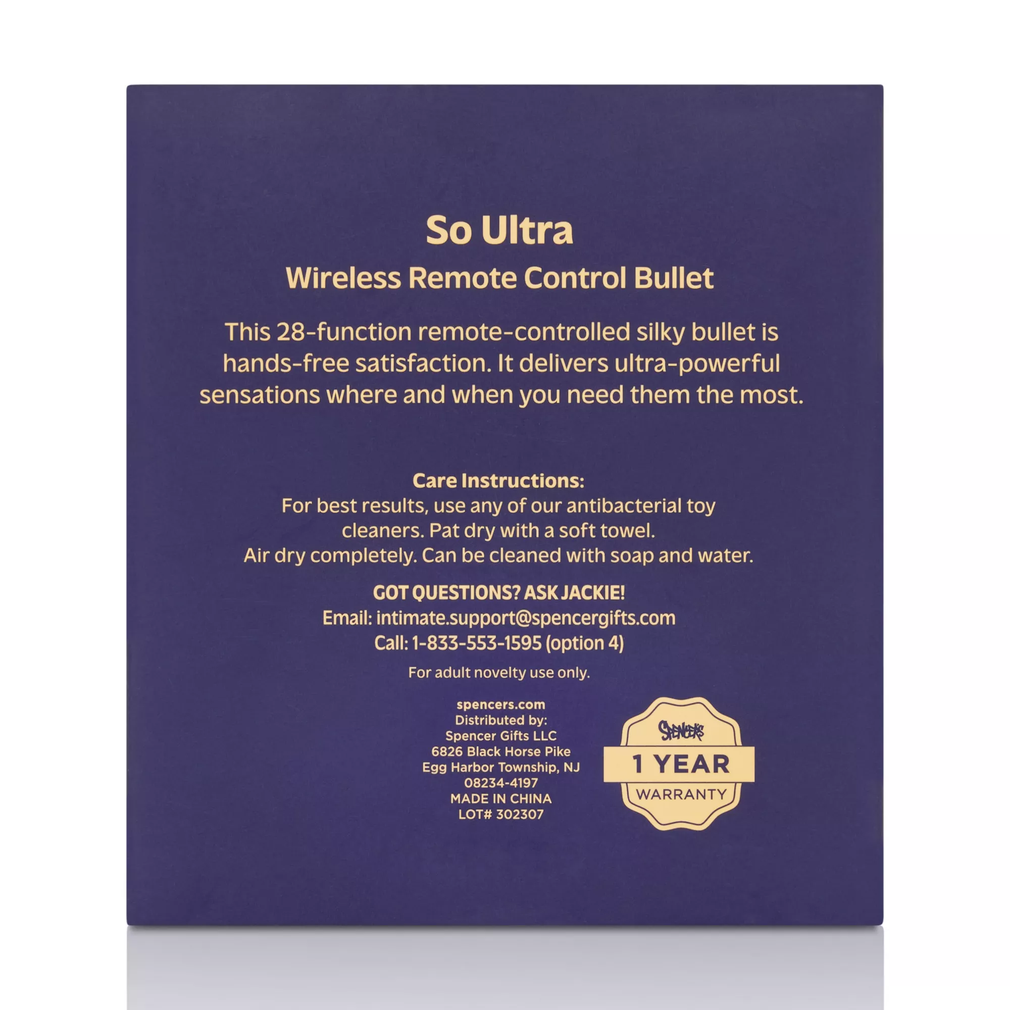 So Ultra Wireless Remote Control Bullet Vibrator - Hott Love Extreme at Spencer's