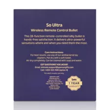 So Ultra Wireless Remote Control Bullet Vibrator - Hott Love Extreme at Spencer's