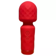 Hott Love Petal Pleaser Vibrating Wand with Rose Attachment at Spencer's