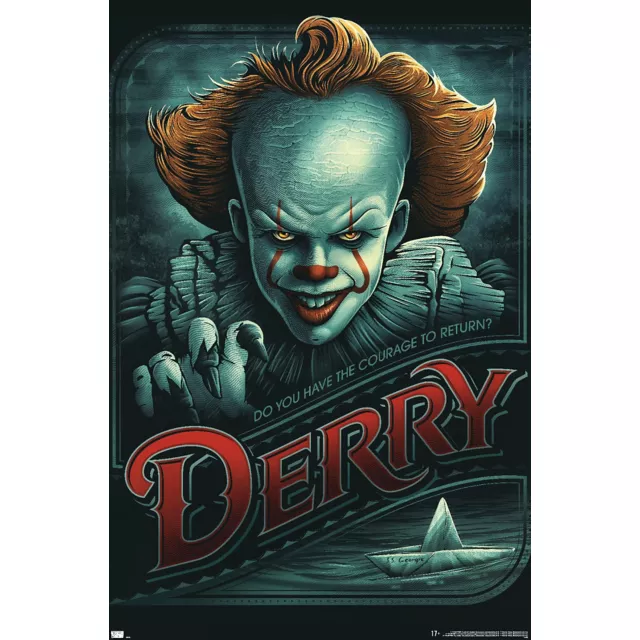 Pennywise Derry Poster - It at Spencer's