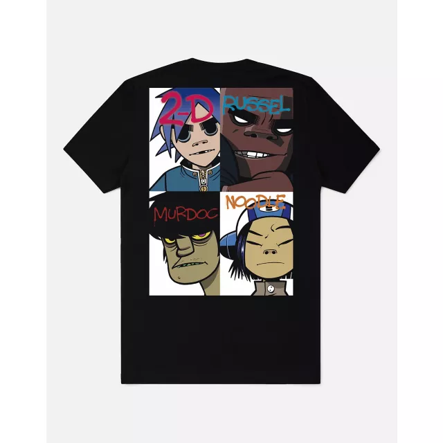 Gorillaz Fly Poster Medley T Shirt at Spencer's