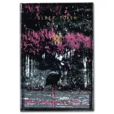 Sleep Token Black Flamingo Sticker at Spencer's