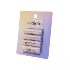 AA Batteries 4 Pack - Hott Love at Spencer's