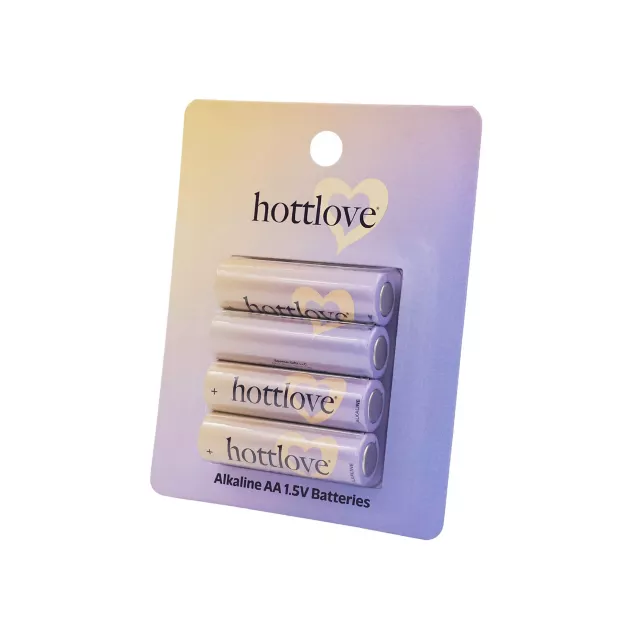 AA Batteries 4 Pack - Hott Love at Spencer's