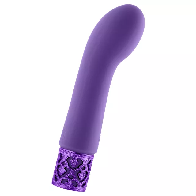 Her Majesty G-Spot Vibrator Purple - Hott Love Extreme at Spencer's