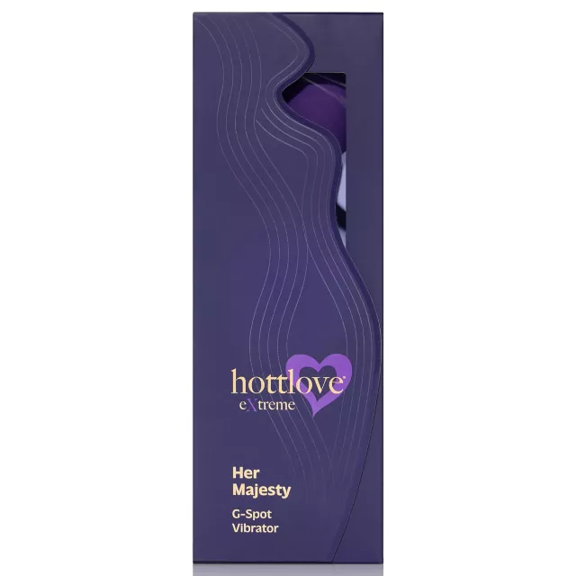 Her Majesty G-Spot Vibrator Purple - Hott Love Extreme at Spencer's