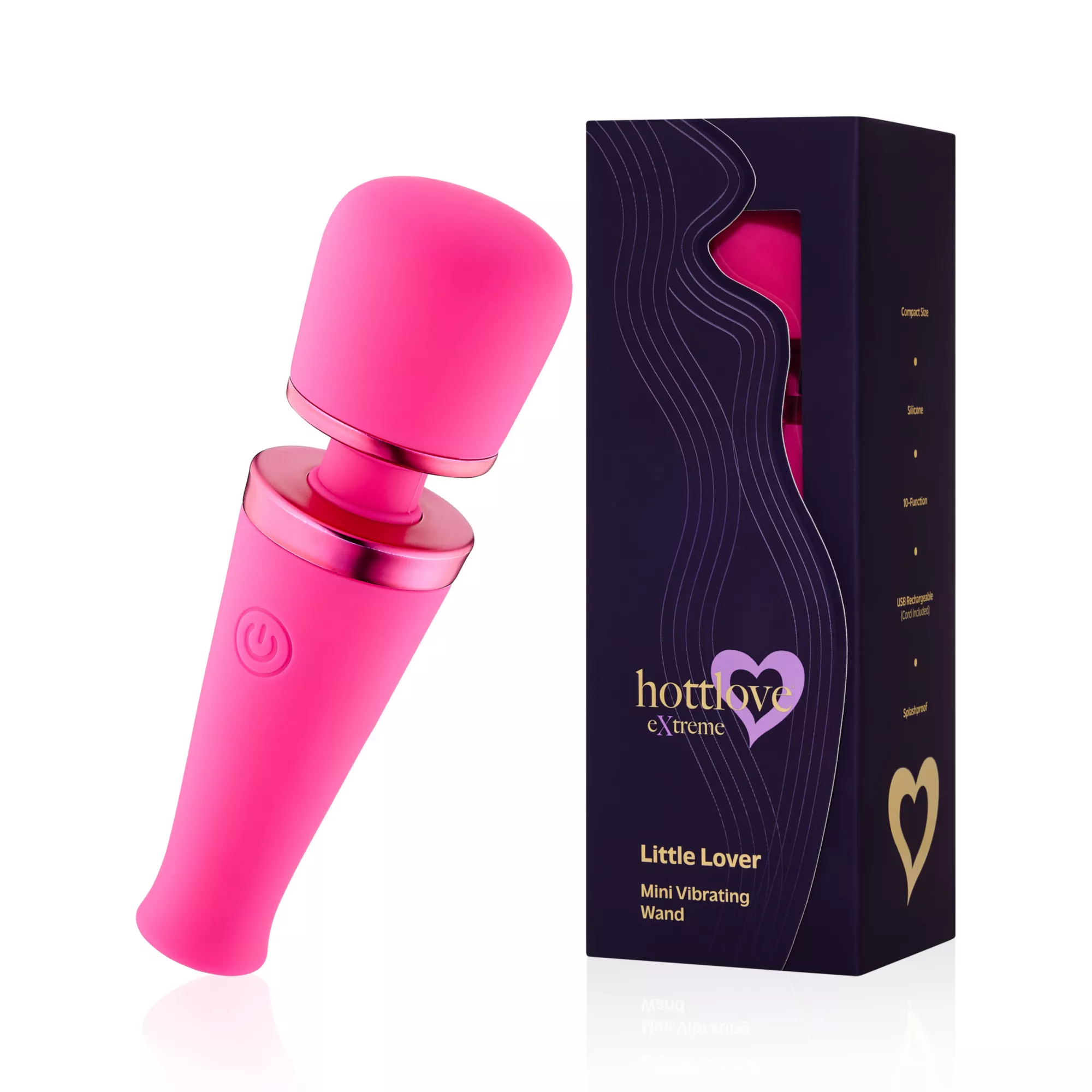 Little Lover Mini Wand Massager - Hott Love Extreme at Spencer's