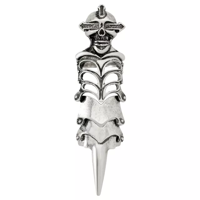 Skeleton Cross Finger Armor at Spencer's