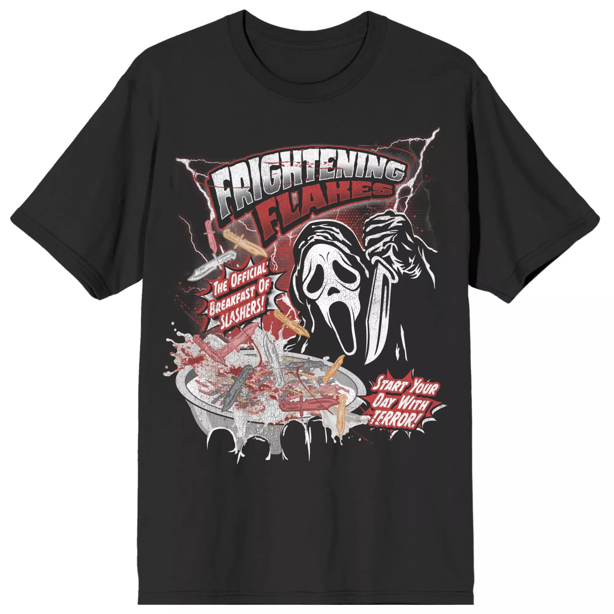 Ghost Face Cereal Killers T Shirt at Spencer's