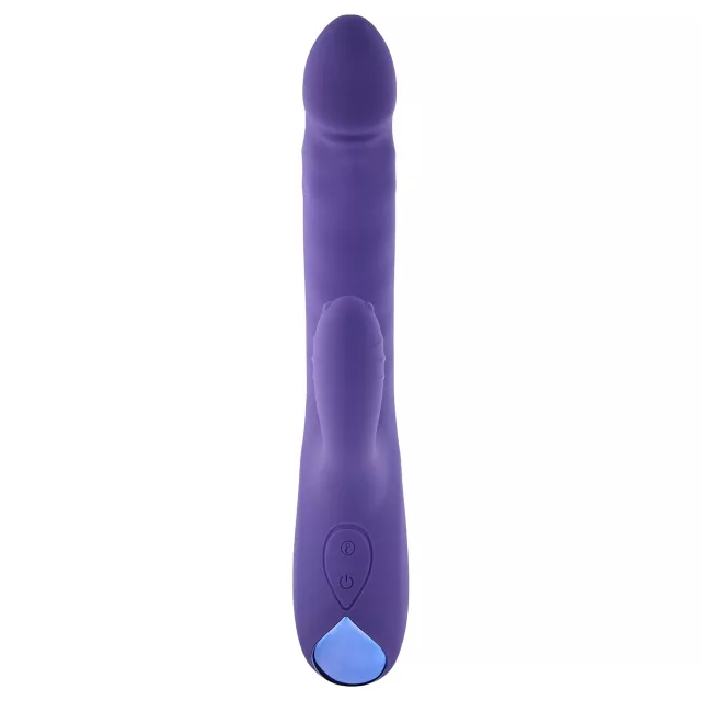 Over the Top Thrusting Rabbit Vibrator Purple - Hott Love Extreme -  Spencer's
