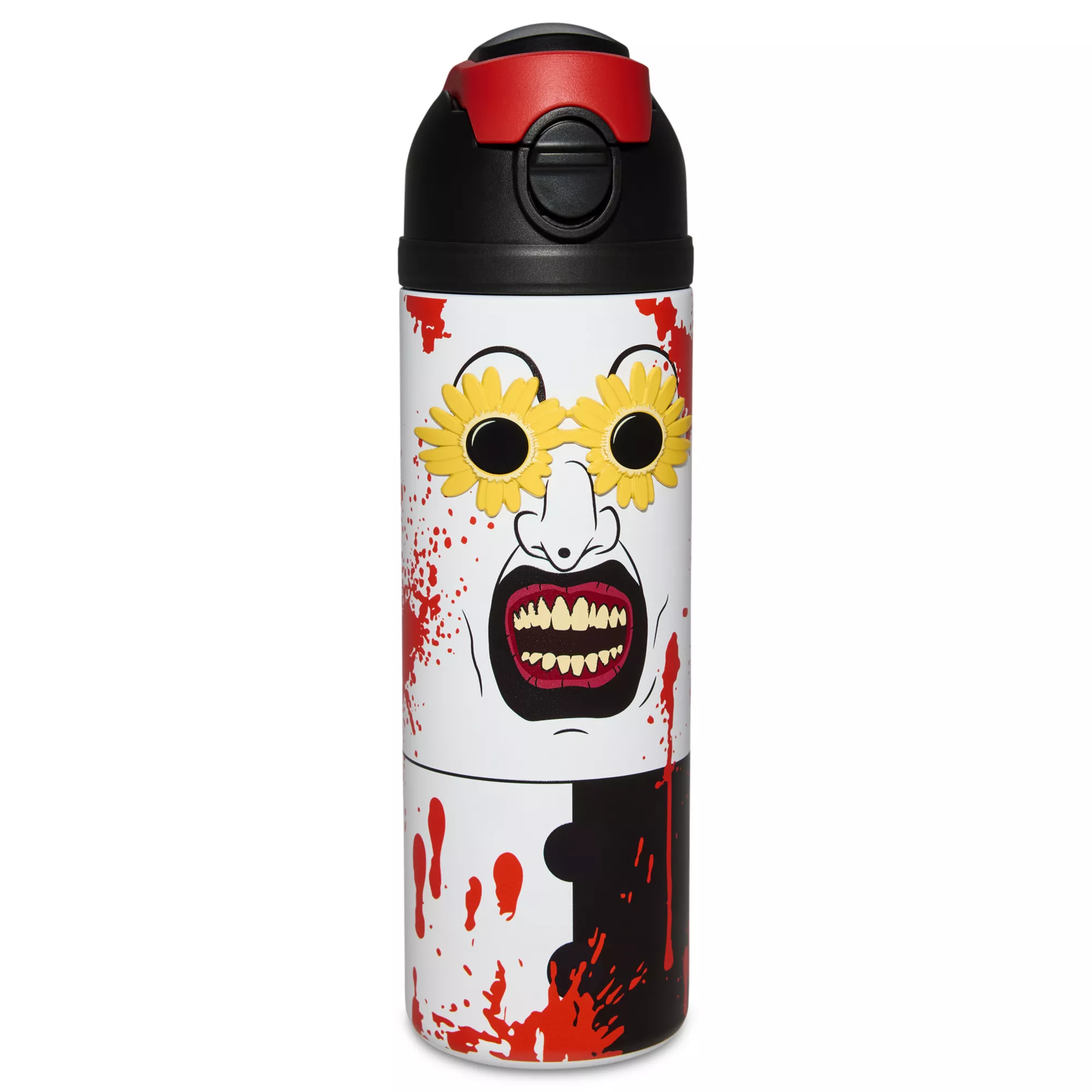 Art the Clown Flip Top Water Bottle 24 oz. - Terrifier at Spencer's