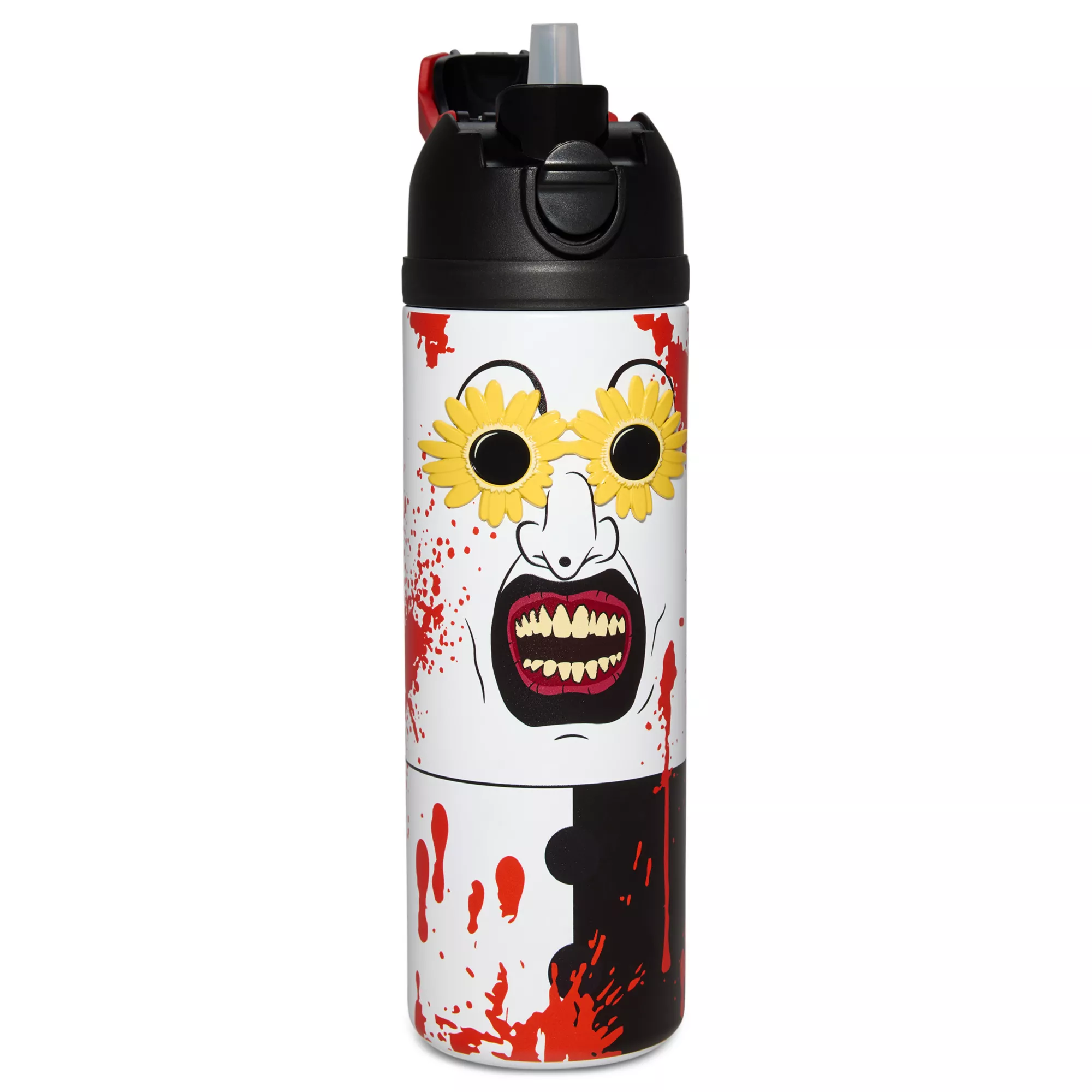 Art the Clown Flip Top Water Bottle 24 oz. - Terrifier at Spencer's