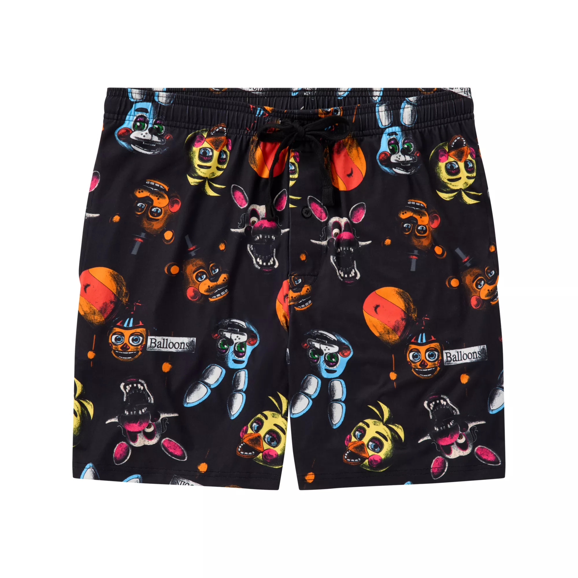 Five Nights at Freddy's Animatronic Lounge Shorts at Spencer's