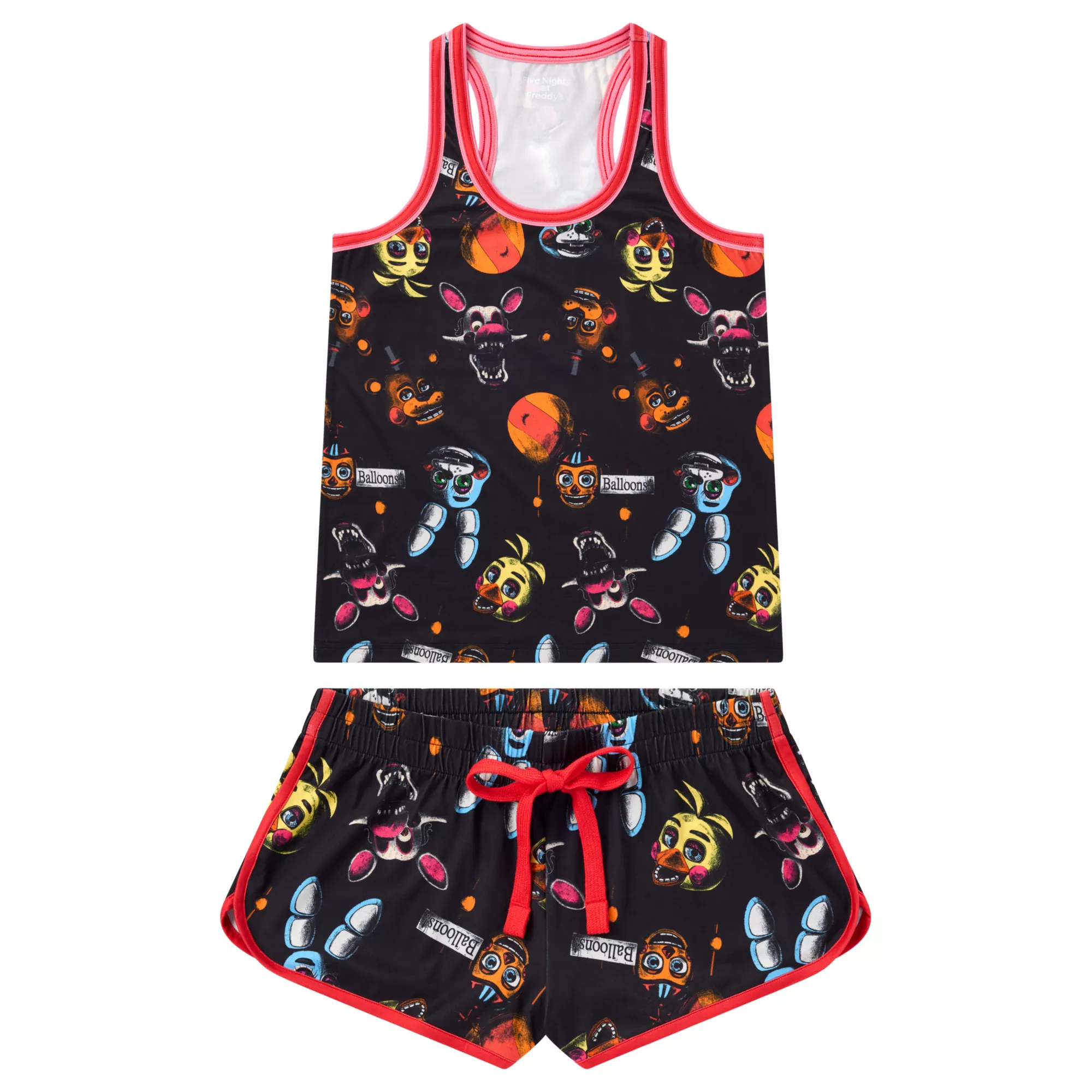 Five Nights at Freddy's Tank Top and Shorts Set at Spencer's