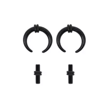 Multi-Pack Black Acrylic Pinchers and Plugs - 2 Pair at Spencer's