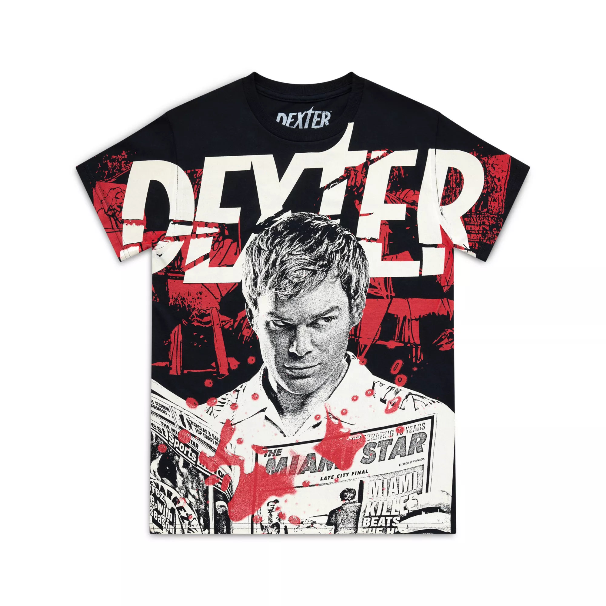 Miami Star Dexter T Shirt at Spencer's