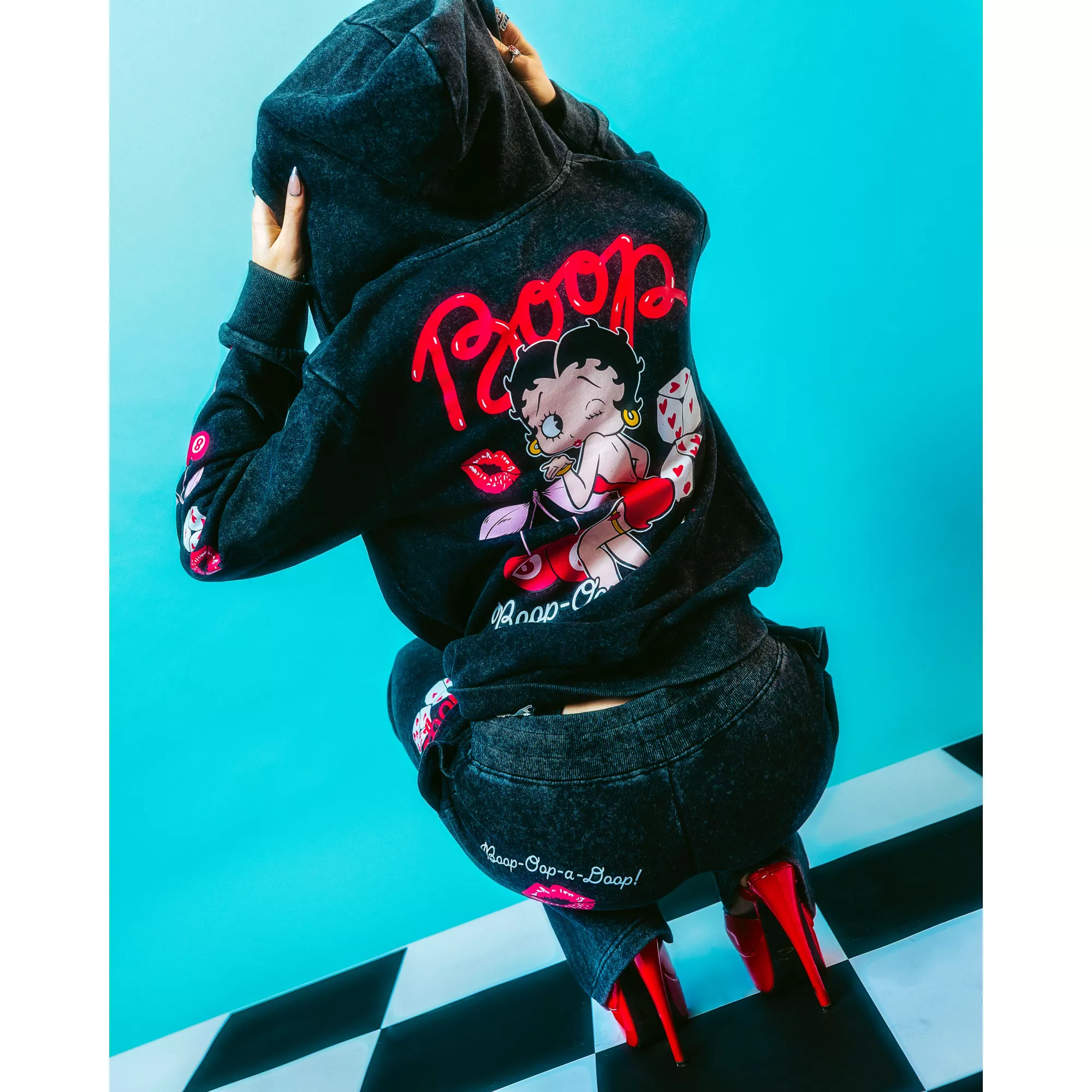 Betty Boop Boop-oop-a-Doop Zip Hoodie
