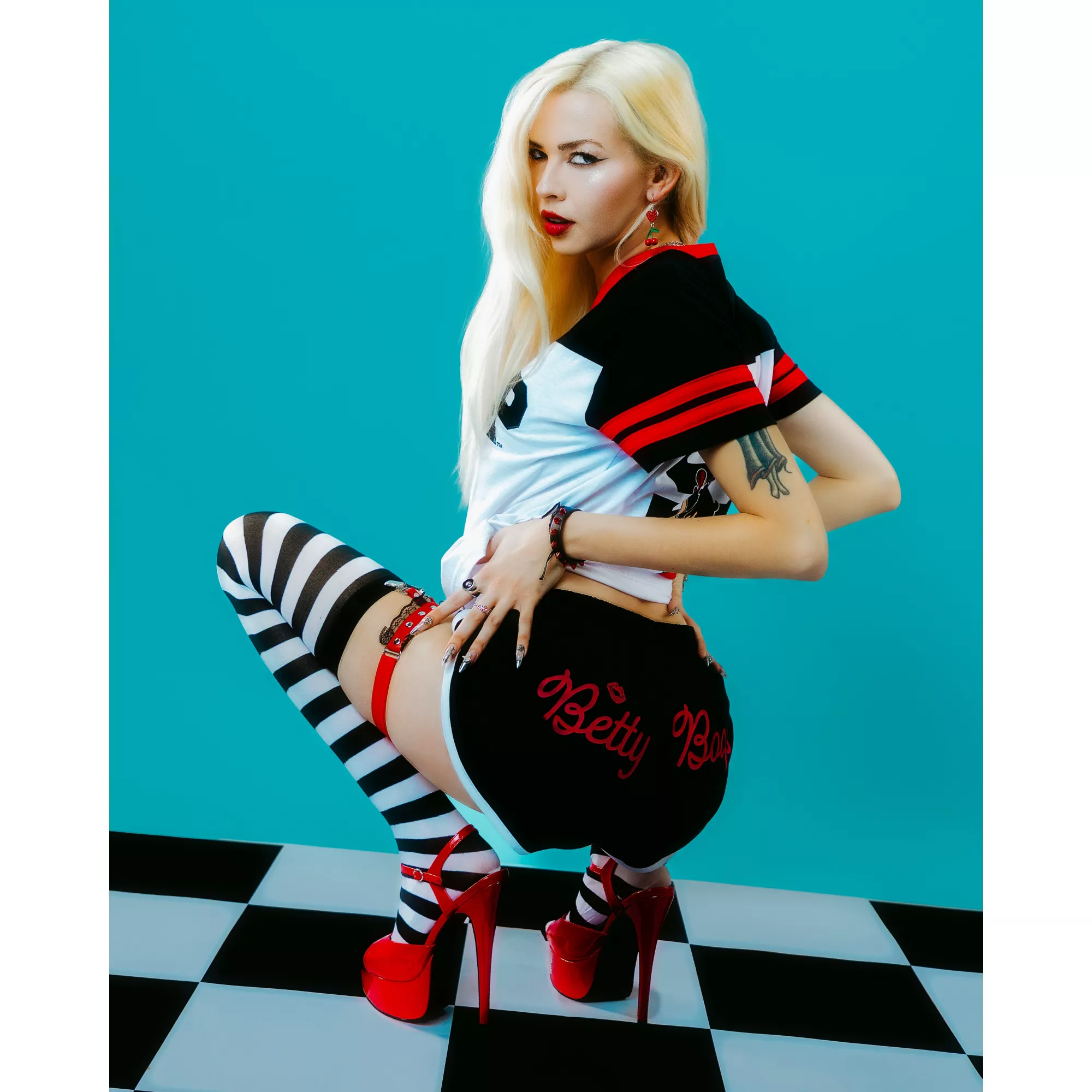 Betty Boop Cherry Shorts