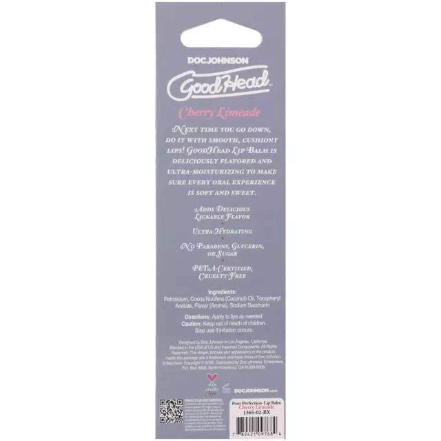 Goodhead Pout Perfection Lip Balm Cherry Limeade at Spencer's