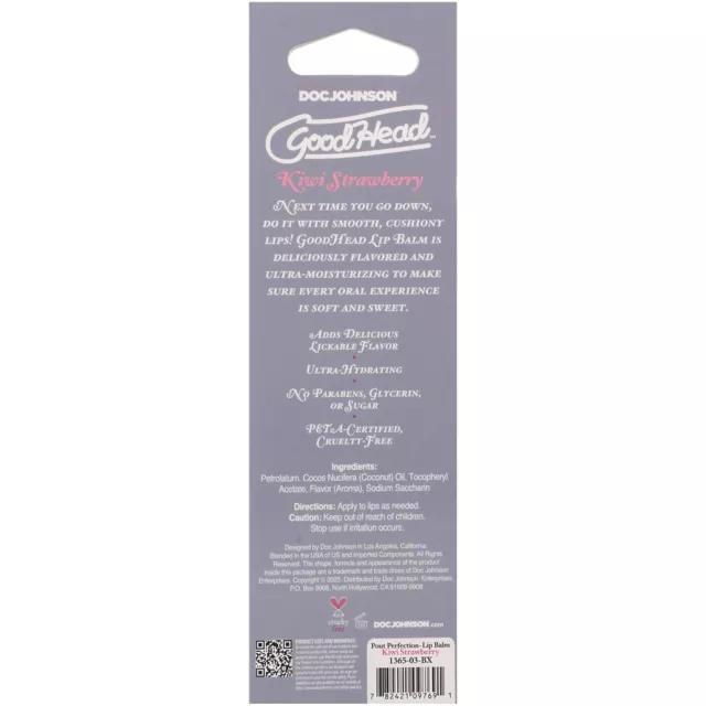 Goodhead Pout Perfection Lip Balm Kiwi Strawberry at Spencer's