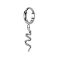 Titanium Snake Dangle Hinged Segment Hoop Ring - 16 Gauge at Spencer's