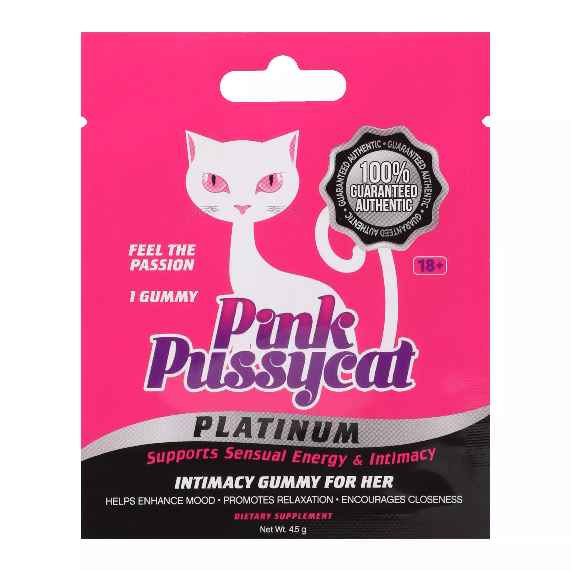 Pink Pussycat Female Enhancement Gummy - 1 Count