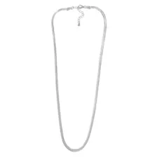 Flat Snake Chain Necklace at Spencer's