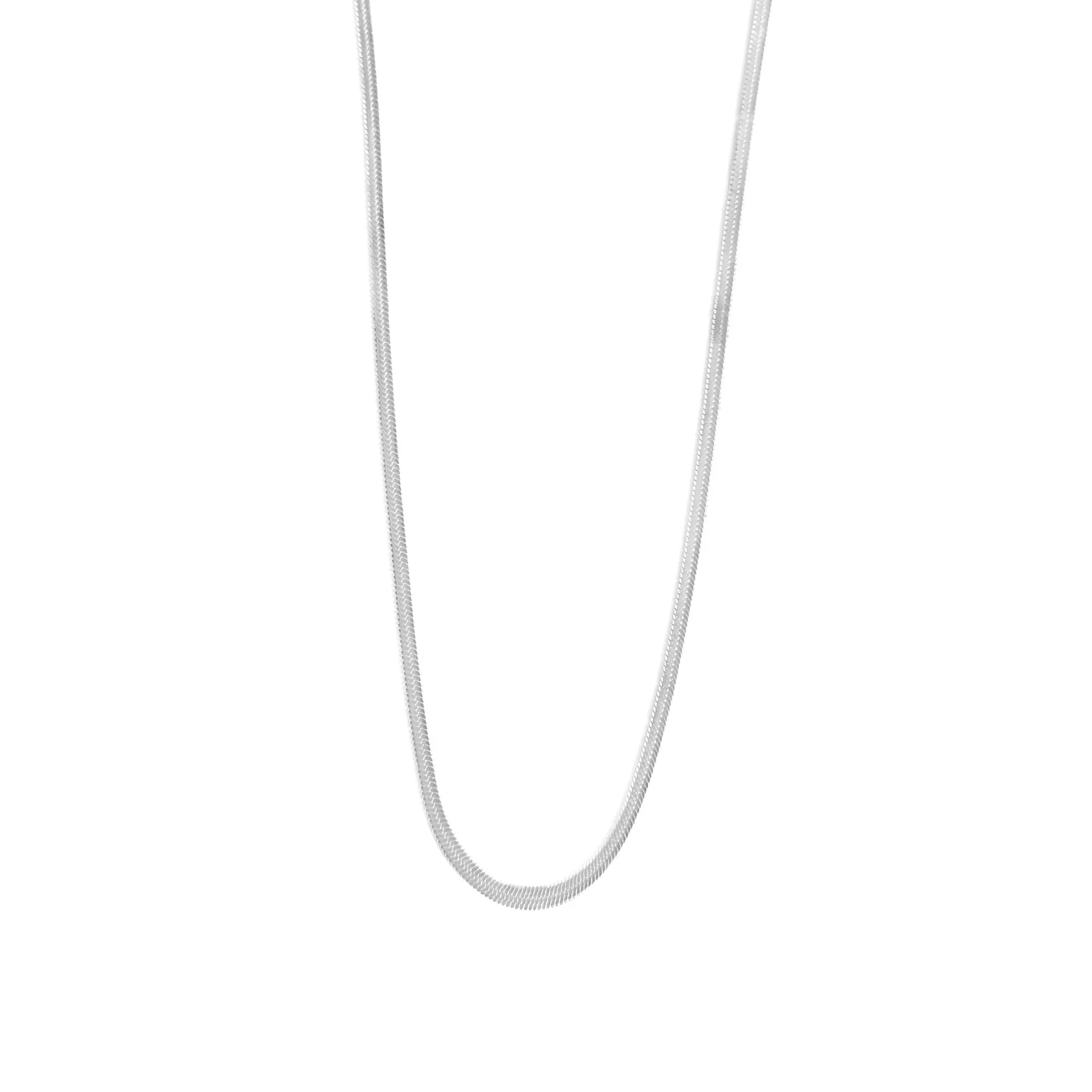 Flat Snake Chain Necklace