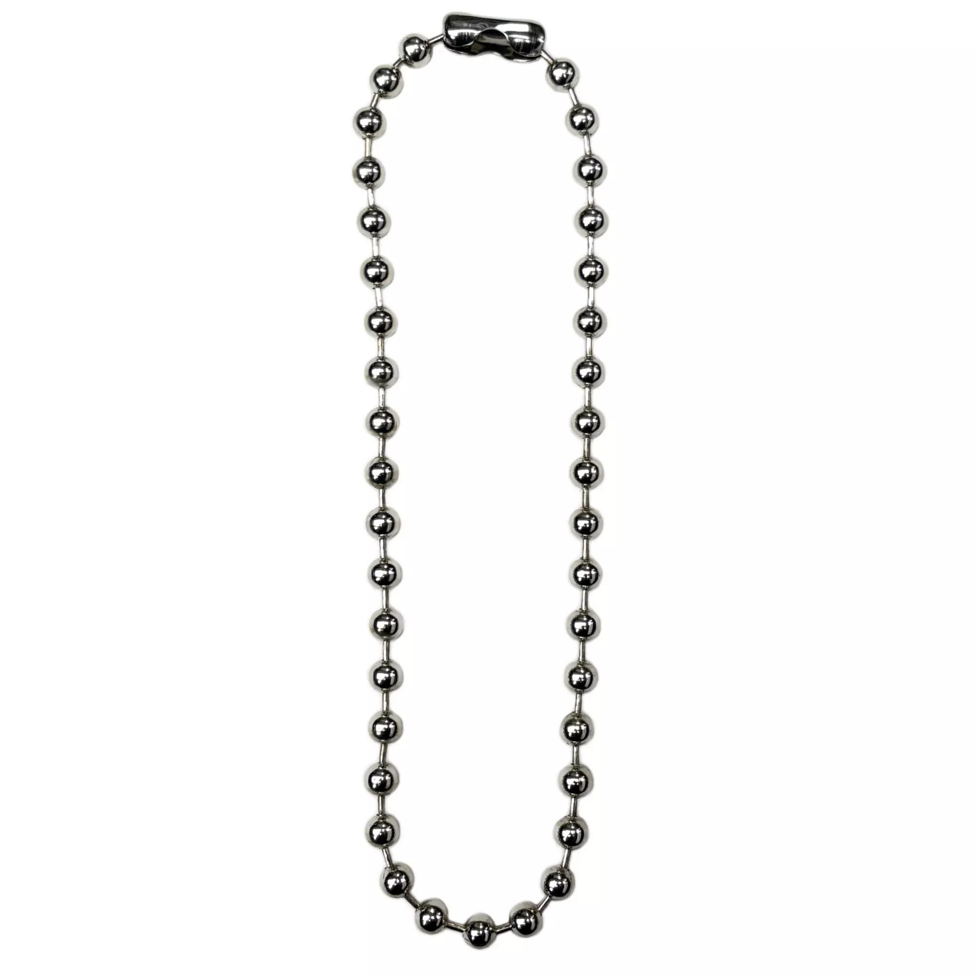 Silver-Tone Bead Ball Chain Necklace at Spencer's