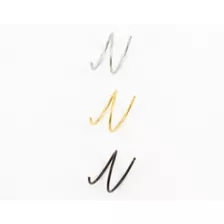 Multi-Pack Black Silver- and Gold-Tone Spiral Double Hoop Nose Rings 3 Pack - 22 Gauge at Spencer's