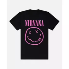 Nirvana Smiley Face Logo T Shirt at Spencer's