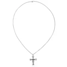 Skull Cross Silver-Tone Chain Necklace at Spencer's