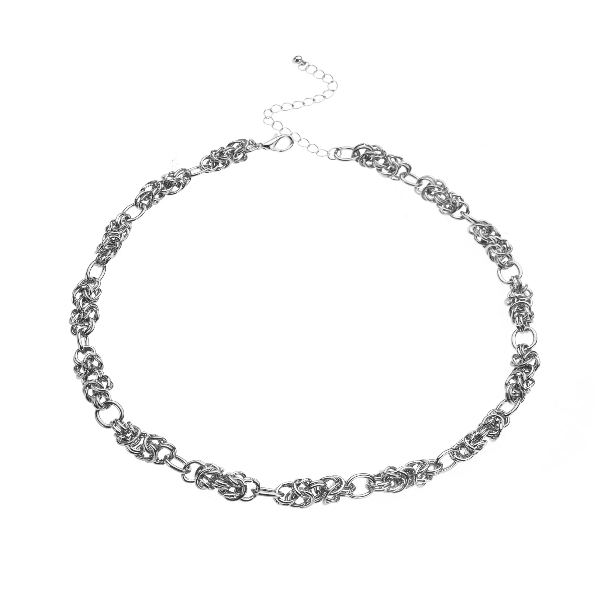 Chunky Silver-Tone Chain Necklace at Spencer's